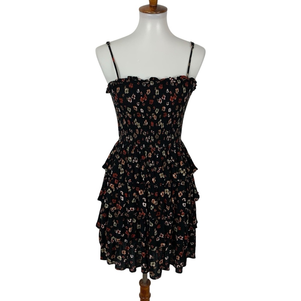 Storia Dress Small Fit Flare‎ Floral Boho Y2K Cottagecore Romantic Party
